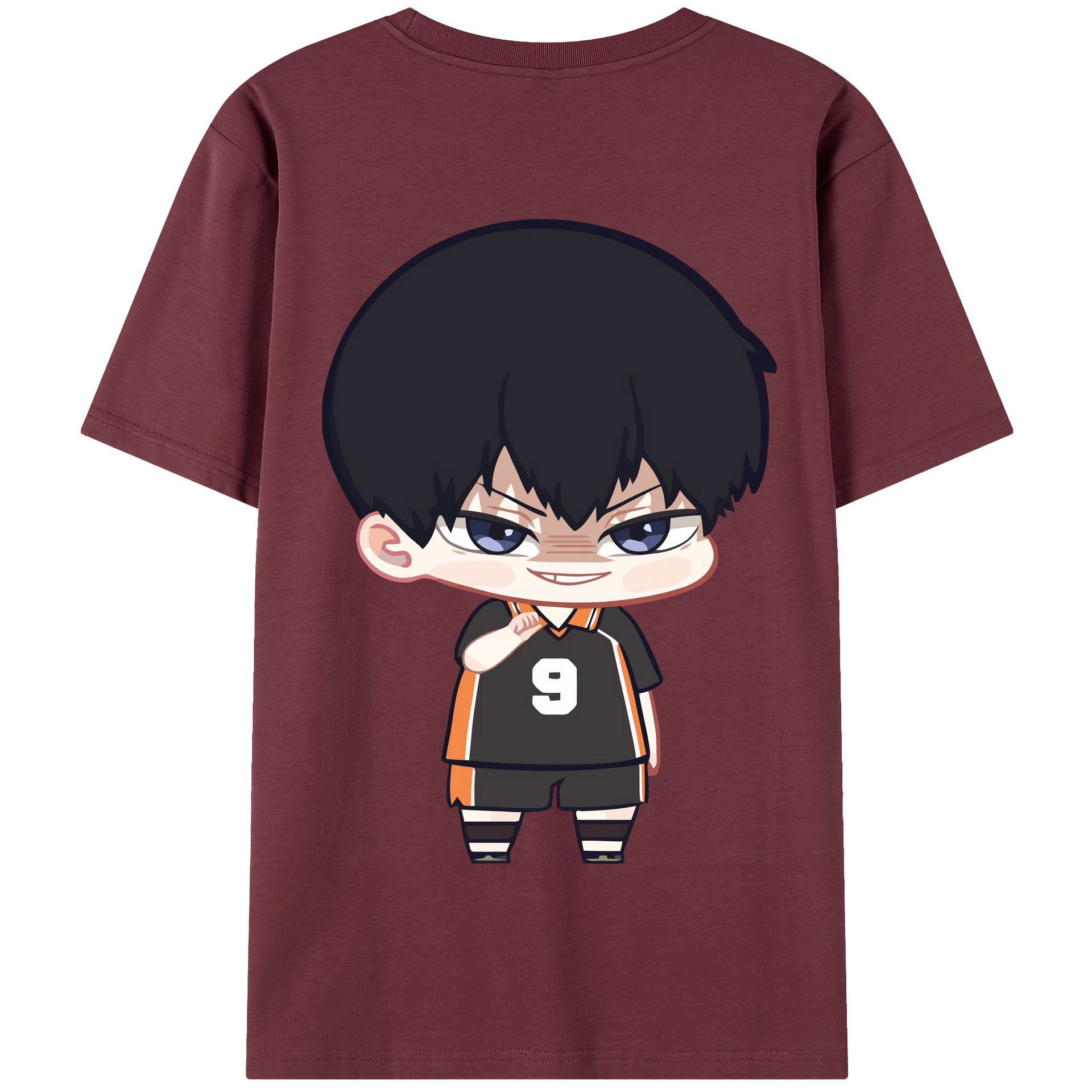 （画像用） ハイキュー!! Haikyu!! 綿100％半袖Tシャツ（背面プリント）